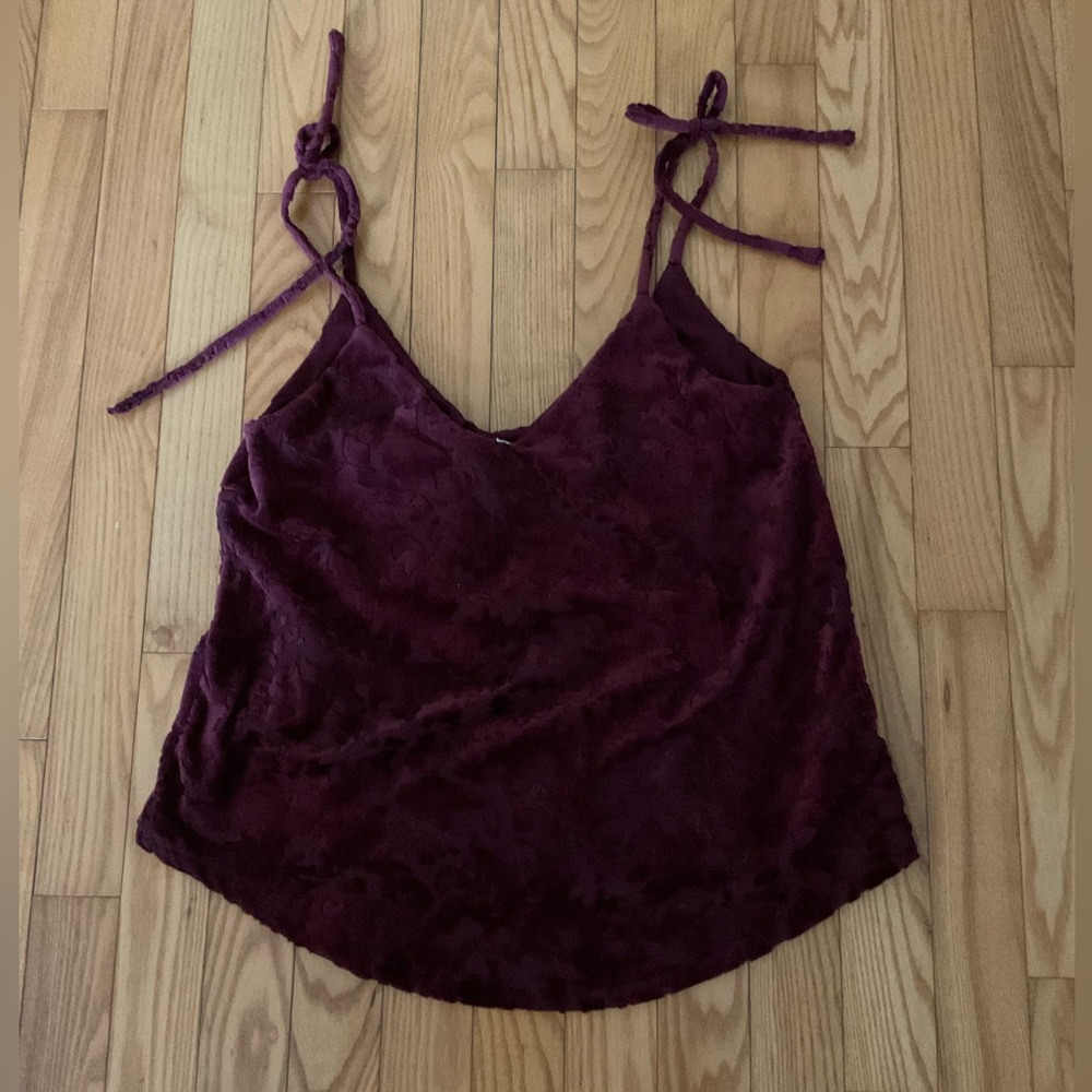 Velvet top